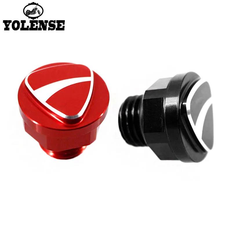 

For Ducati 848 899 959 1098 1198 1199 1299 Panigale Motorcycle Accessories CNC Aluminum 3D LOGO Oil Filler Cap Plug Screw Cover