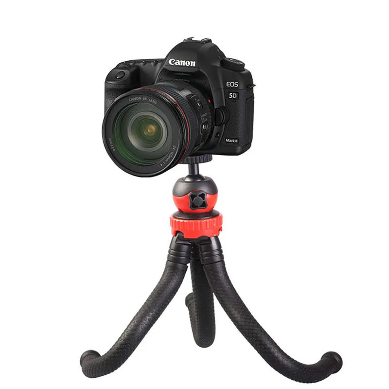 Flexible Octopus Tripod Mobile Phone Holder Adapter for iPhone Samsung DSLR Camera Stand Holder Tripod For Gopro Nikon (13)