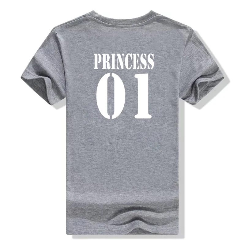 Couple Prince 01 T Shirt Princess 01 Lettr Print T-Shirt Women Valentine's Hipster Fashion T Shirt For Lover 2018 Couple Tops Couple Prince 01 T Shirt Princess 01 Lettr Print T-Shirt Women Valentine's Hipster Fashion T Shirt For Lover 2018 Couple Tops