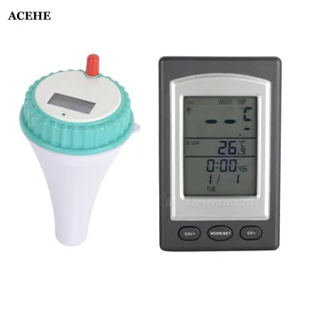 

ACEHE Wireless Digital Thermometer Swimming Pool SPA Floating Thermometer Indoor Outdoor Pool Spa Water Temperature Instruments