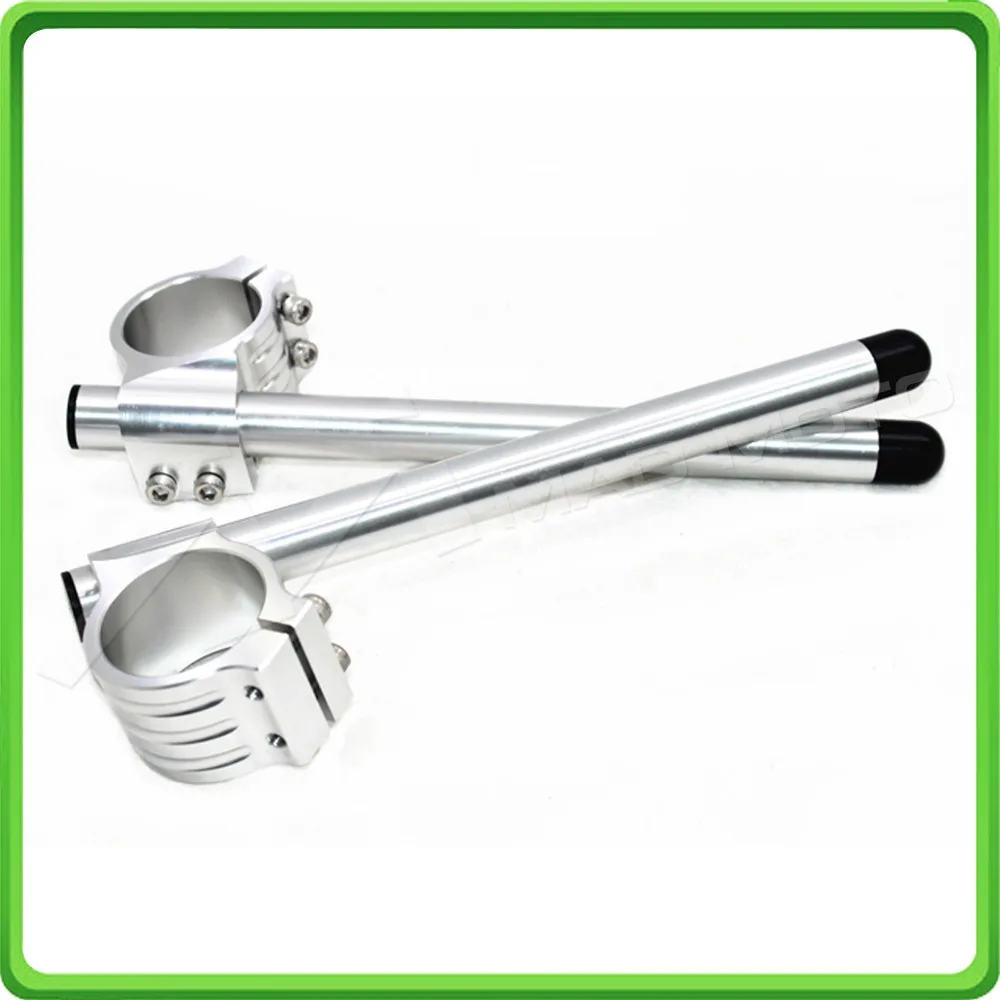 CNC 45 мм обычная застежка-Ons руль вил вилка трубка рука бар для HONDA CBR600RR CBR900RR GSXR600 SL