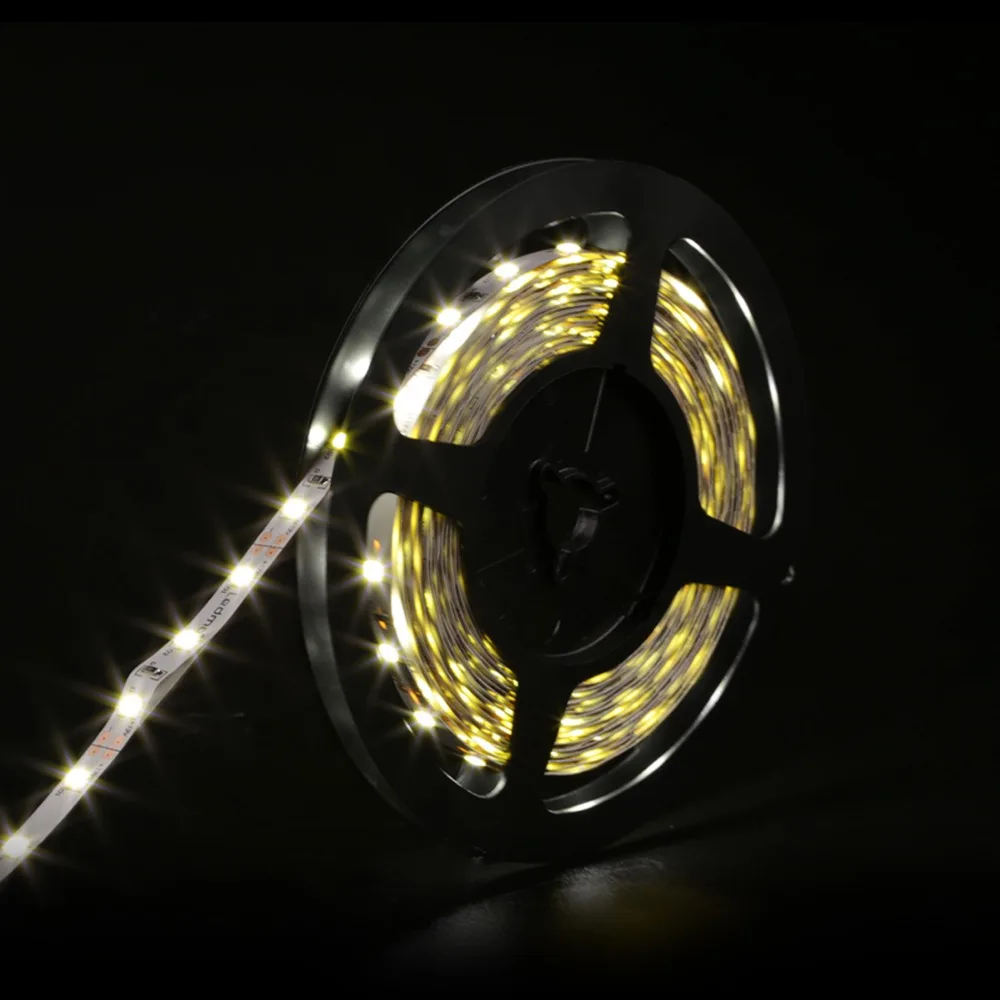Светодиодный MO 2835 ленты 5 м DC12V SMD светодиодный полосы света 300 светодиодный/5 нет