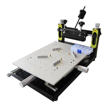 

PUHUI High Precision Solder Paste Printer PCB board welding 300x400mm Manual Stencil Printer Silk Printing Machine