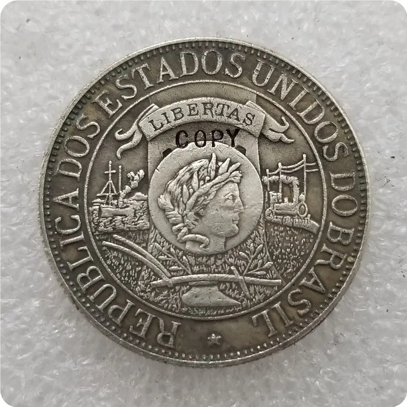 

1900 Brazil 1000 Reis coins COPY commemorative coins-replica coins medal coins collectibles