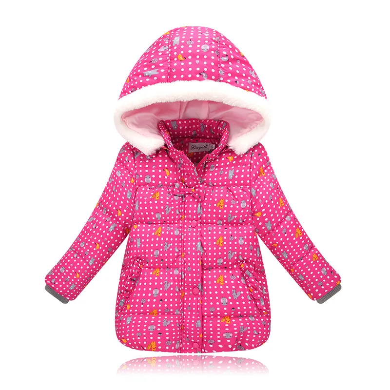 

Children Winter Jackets for Girls Warm Down Parkas Hooded Spring Autumn Waterproof Clothes Girls Christmas Warm Coats Outerwear