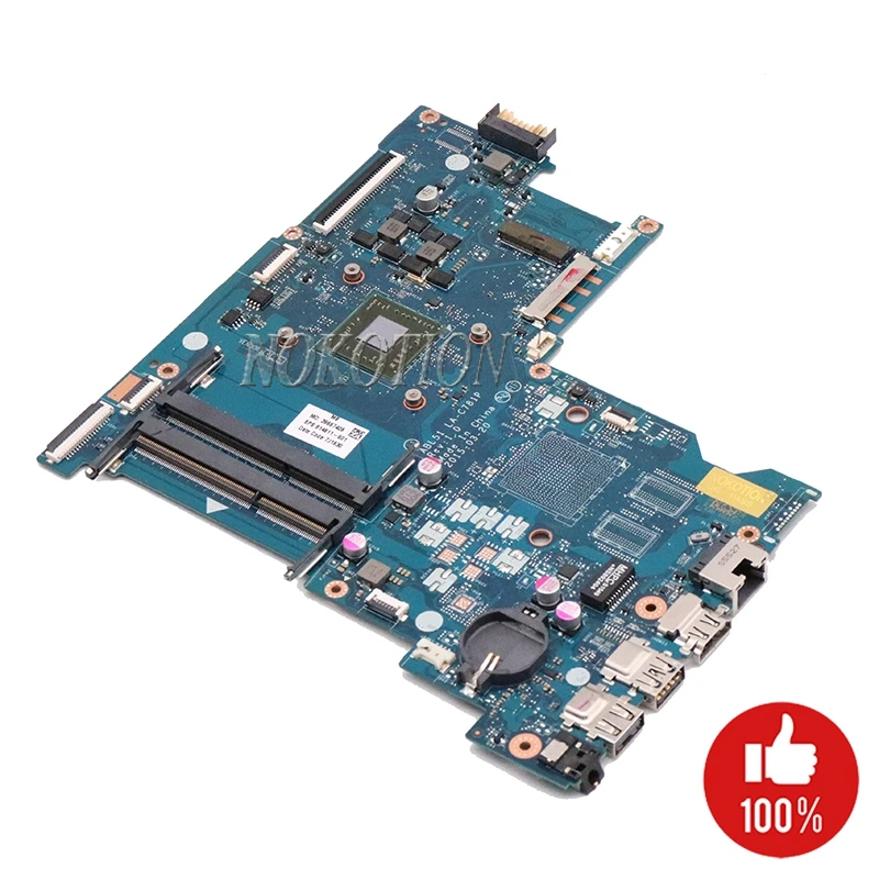 Оригинальная материнская плата NOKOTION для ноутбука ABL51 LA C781P 813966 501 HP 15 AF 001 Полная