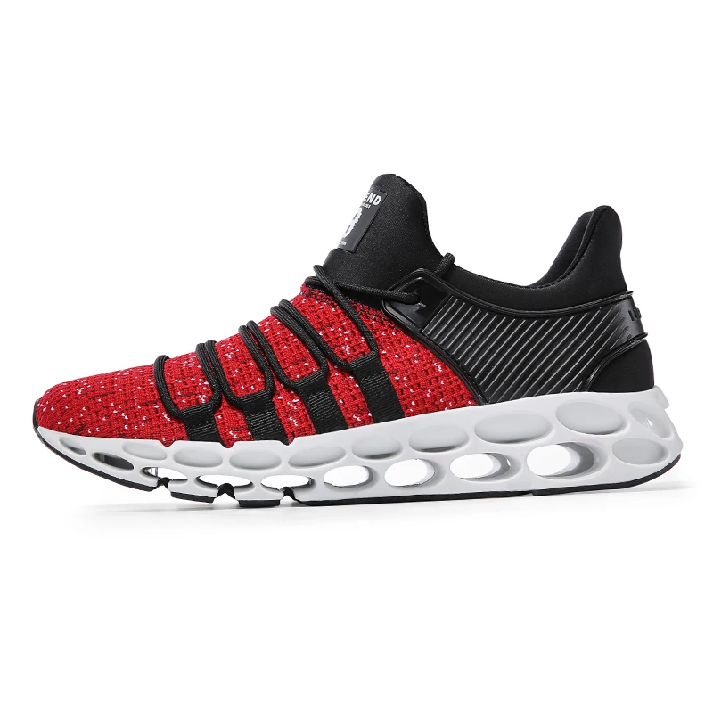 

2018 Professional Running Shoes for Men High Quality Sneakers Breathable Mesh Sports Shoes with Flywire Design Free Gift Insole