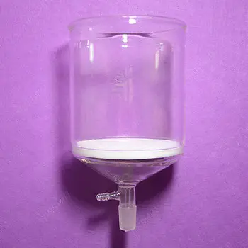 

Filter Funnel,3000ML(3L),24/29 Ground Joint,10MM Hose Connection,Porosity 3#