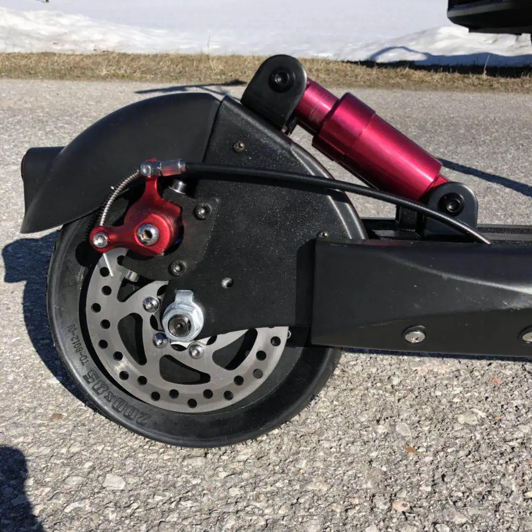 KWHEEL Skywalker 8S один привод 8 дюймов твердые шины складной электрический скутер с 200x85 шины