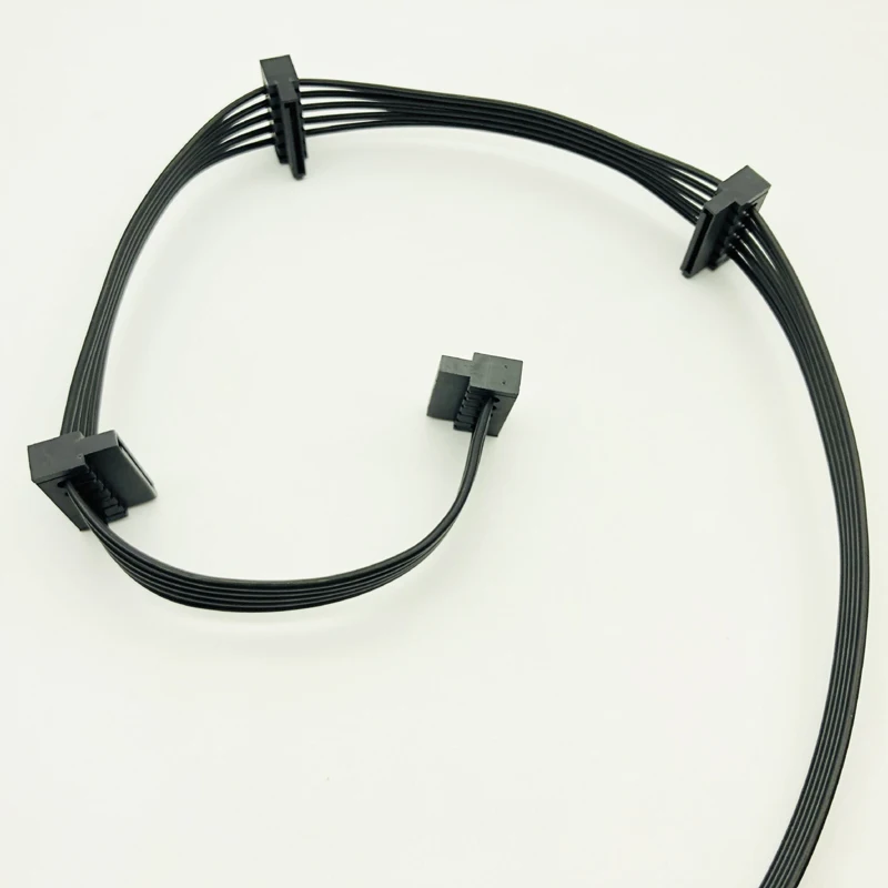 Компьютерный кабель PCI E 6 Pin Male 1 к 4 SATA разветвитель питания для Corsair RM650X RM750X RM850X