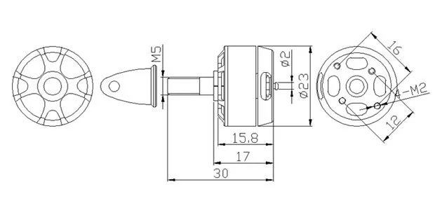 4 шт. sunnysky x1806s 2300KV cw/ccw бесщеточный двигатель мини 200 230 250 мм Квадрокоптер 250 мини Мультикоптер