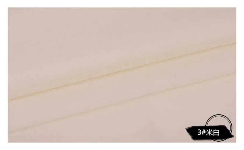 50*140 см супер предложение! Хлопковая ткань чистый белый материал для платья Подкладка шелк хлопок ткань легкая мягкая подкладка 100 г/м D20