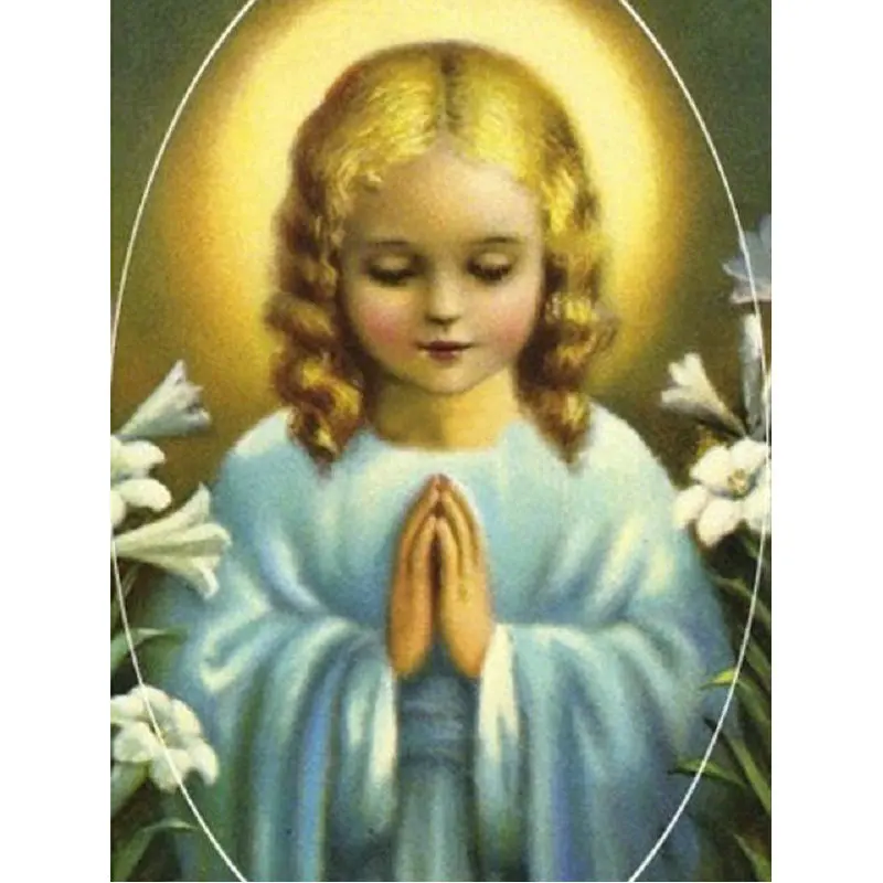 

DIY Full square Diamond Painting Cross Stitch religion girl Diamond Mosaic Wall Decor 5D Diamond Embroidery Handmade Patterns