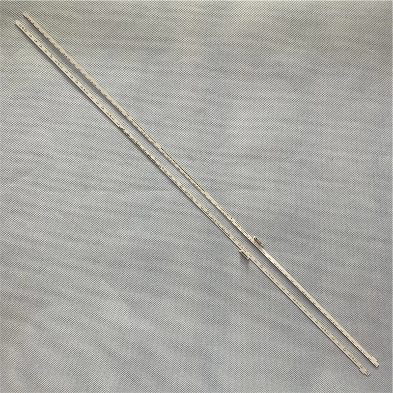 

2 PCS 714mm LED Backlight strip 66 Lamp For STO650A58_66LED_L/R_Rev03_161114 tv parts