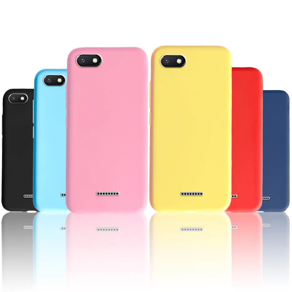 Чехол для телефона Xiaomi Redmi 6A чехол 6 A мягкий силиконовый из ТПУ чехол-бампер |