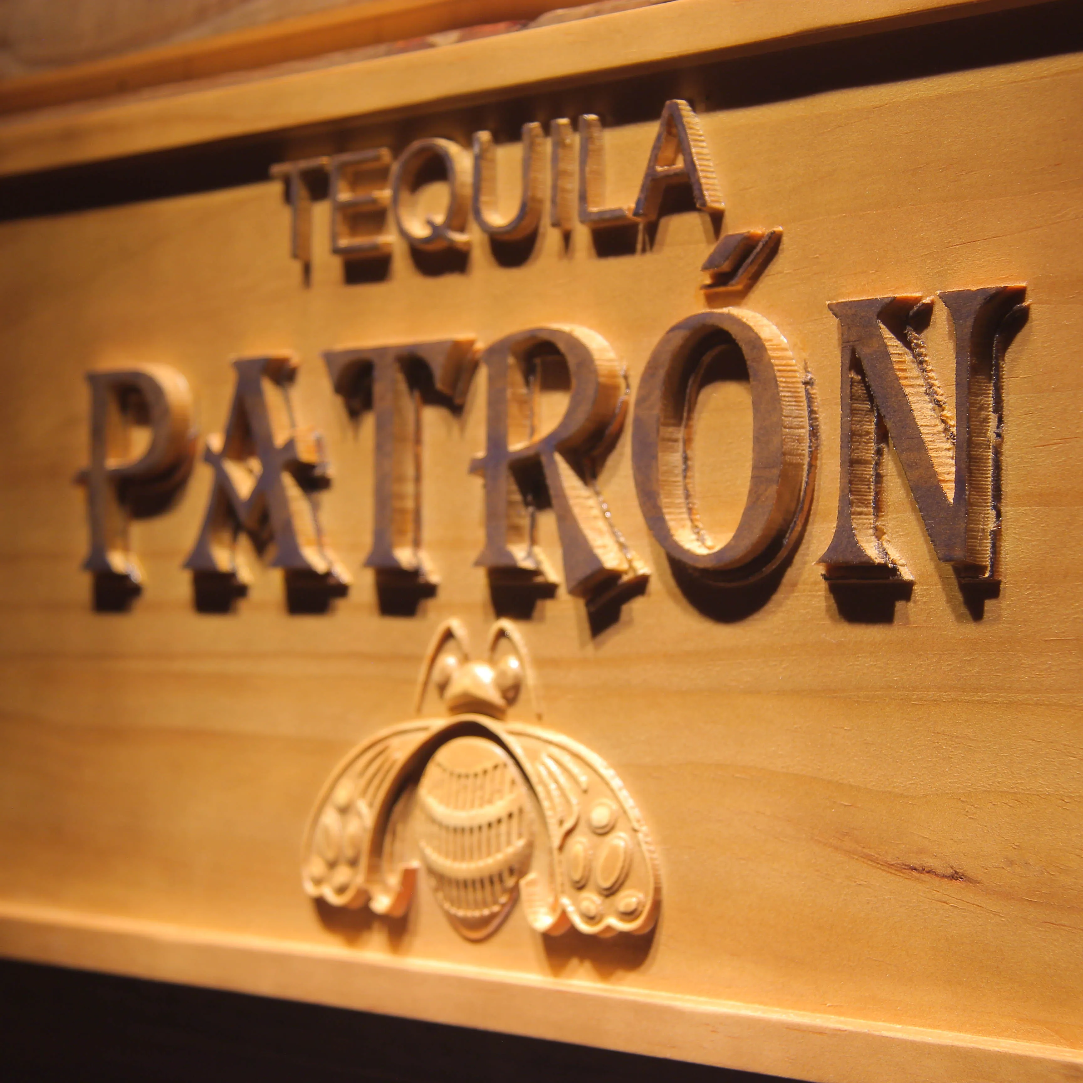 Деревянные 3d знаки покровителя текилы|sign|sign woodsign bar |