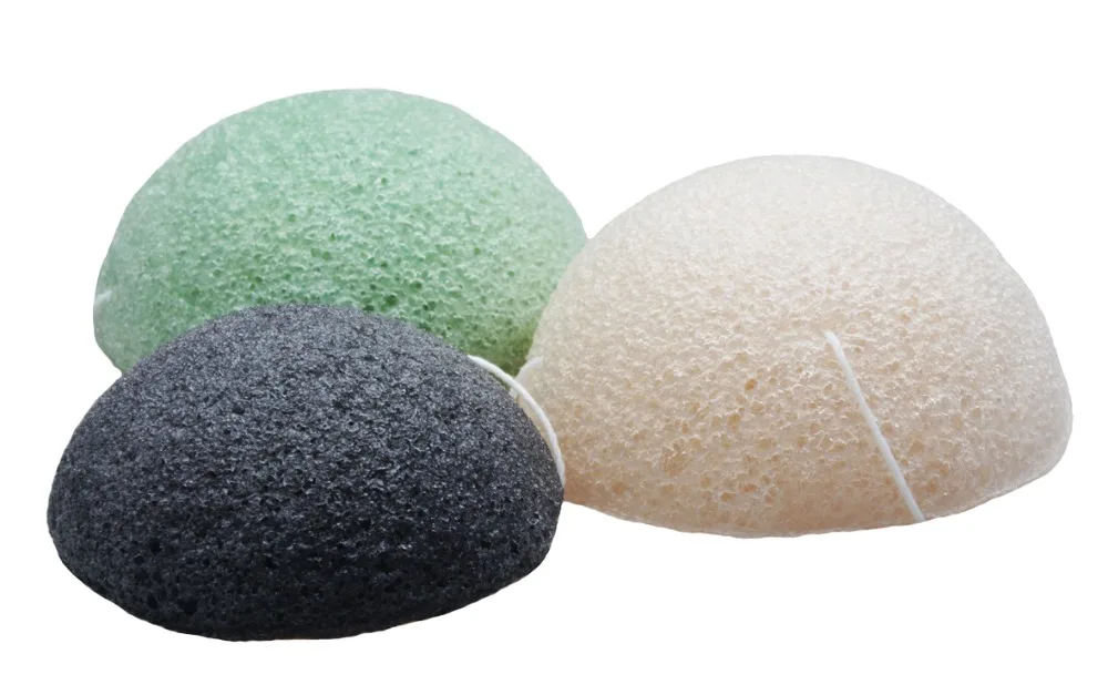 

Sinland Konjac Sponge Facial Cleansing Sponge for Natural Exfoliating and Deep Pore Cleansing Pack of 3 Assorted Color