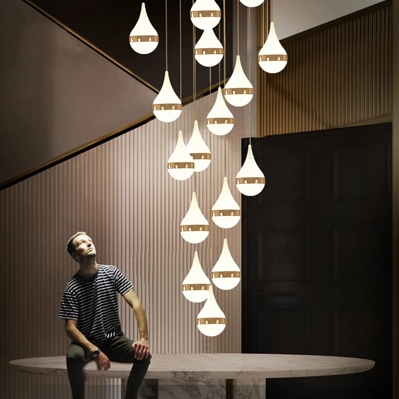 FUMAT-Modern-Gold-Water-Drop-Brushed-K9-Crystal-Stainess-Steel-LED-Pendant-Lighting-Luxury-Clear-Lamp (1)