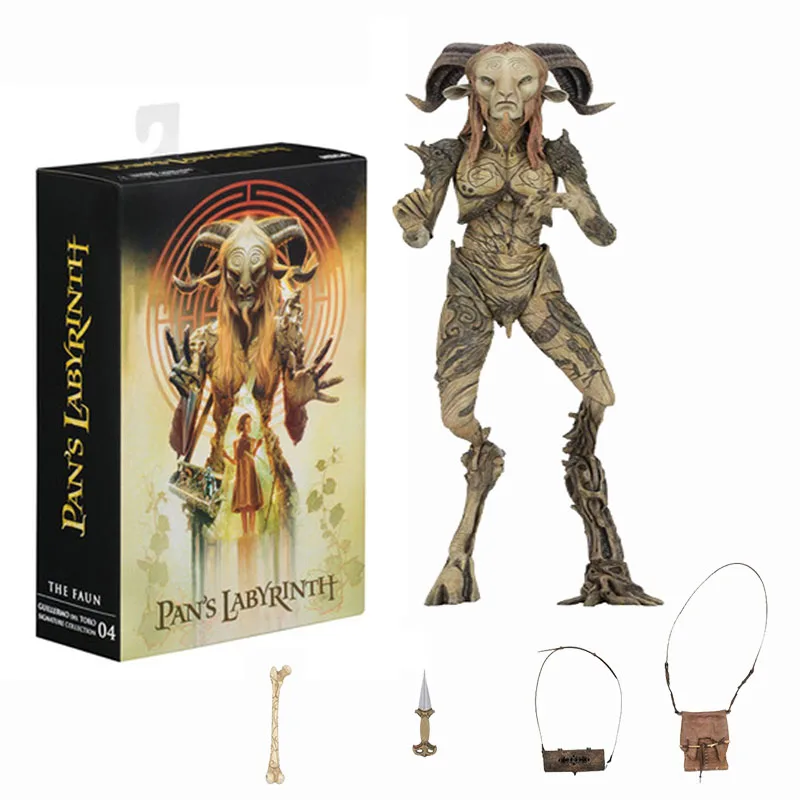 

Original Movie Pans Labyrinth El Laberinto del Fauno Faun fauno PVC Movable Action Figures Collectible Model Toy 18cm