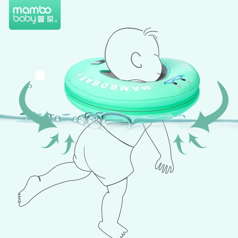 New-Cartoon-Baby-Boys-Girls-Swim-Floating-Neck-Ring-Safety-Not-Need-Inflatable-Swimming-Float-High (2)
