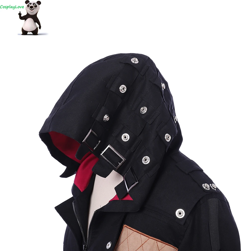 CosplayLove Game PUBG PLAYERUNKNOWNS BATTLEGROUNDS Kerchief Jacket Cosplay Costume Black Custom Made (6)