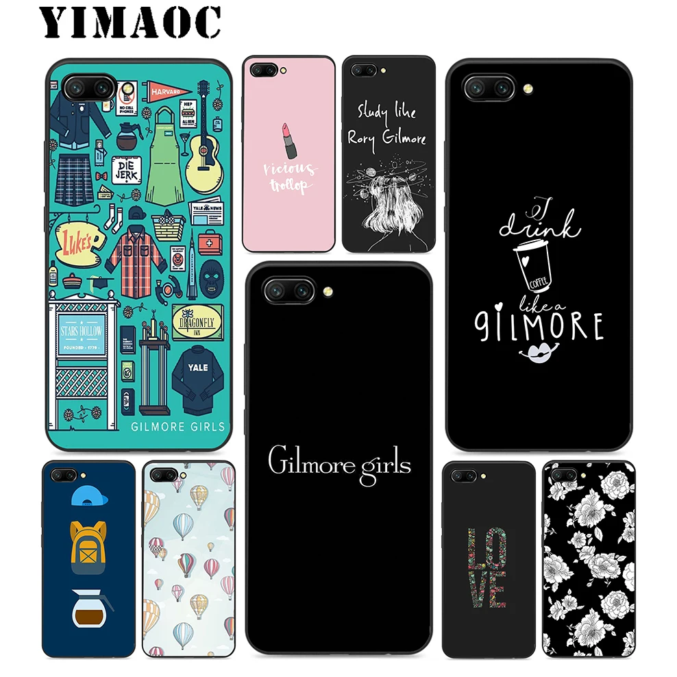 

YIMAOC Gilmore girls Soft Silicone Case For Huawei Honor Mate 10 P20 P10 P9 P8 P Smart Y6 6A 7A 7X 7C Lite Pro 2017 2018