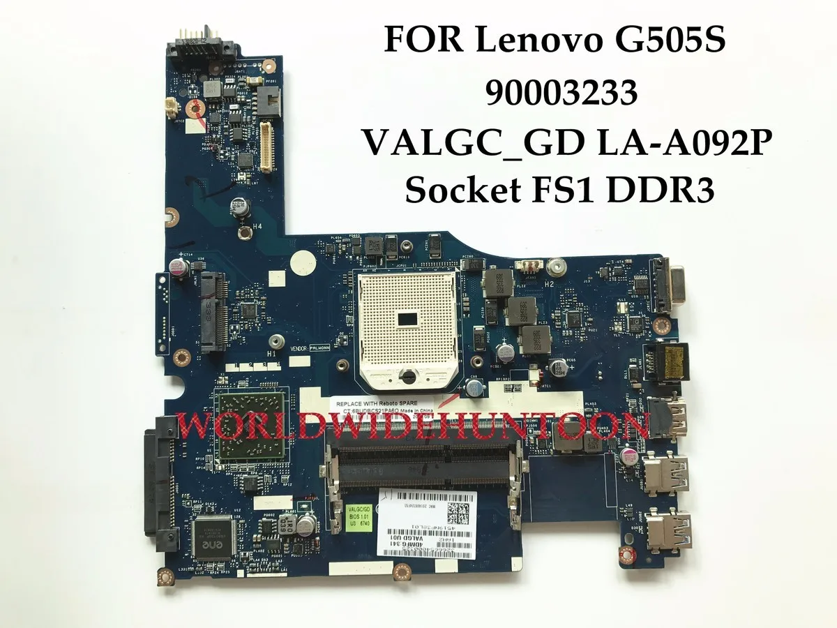 Высококачественная материнская плата для ноутбука Lenovo Ideapad G505S 90003233 VALGC_GD с