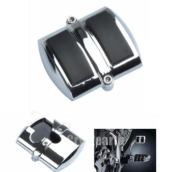 

Motorcycle Chrome Brake Pedal Pad Cover For SUZUKI Boulevard C50 Honda Shadow ACE Aero Spirit VT VF 600 750 1100 Kawasaki VN 750