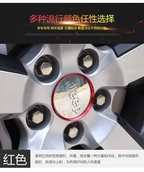 

4pcs Car Styling Ring Wheel Hub Decoration Circle Sticker For Jeep Liberty 2 Patriot Renegade Wrangler Compass 2 3 Accessories