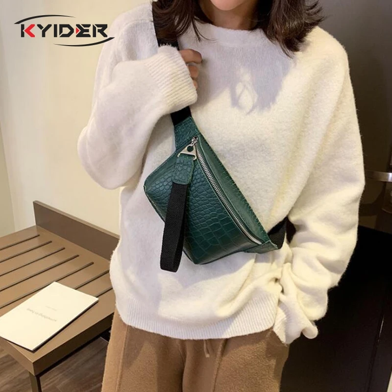 

KYIDER New Waist Bag Female Belt New Brand Fashion Waterproof Chest Handbag Unisex Fanny Pack Ladies Waist Pack Belly Bags Purs