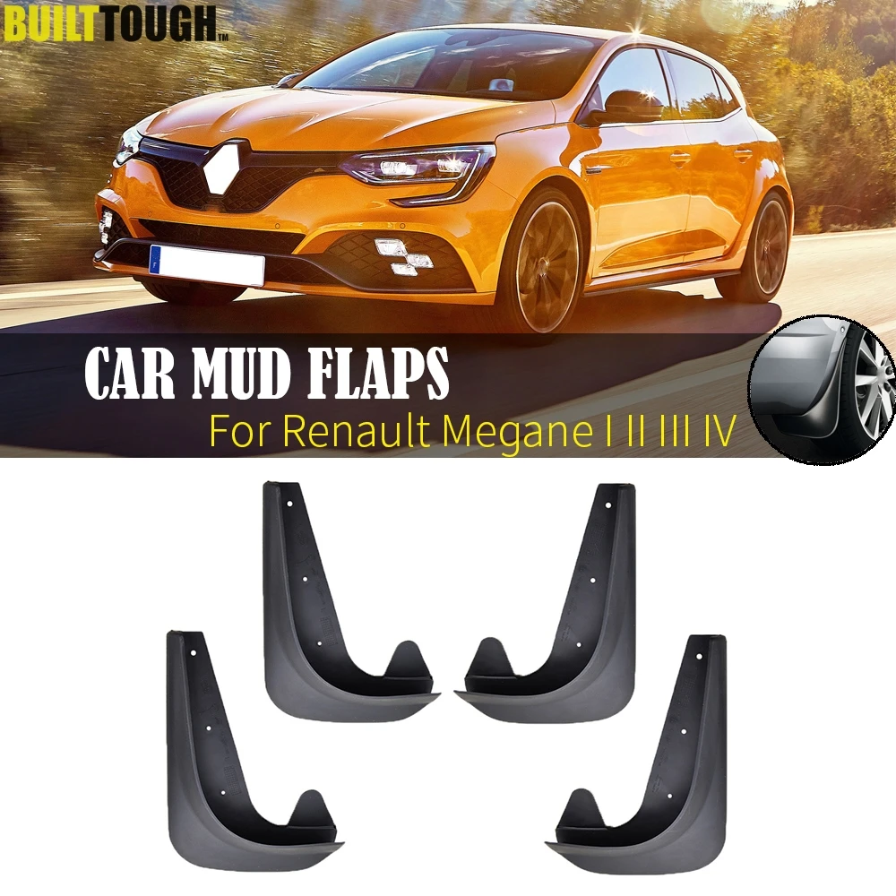 Color : CAPTUR Rubber Mudflaps Protective Fender 4pcs For Renault K-ZE CAPTUR 2019 2020 Full Protection Set Splash Mud Guards Black