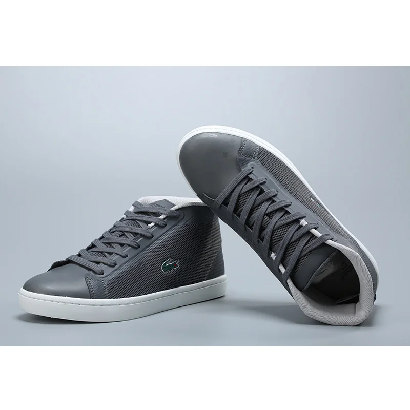 Lacostelegend shoes men Skateboarding Classical Grey Breathable Mesh sneakers casual zapatillas Lacostelegend hombre EU36-45 Lacostelegend shoes men Skateboarding Classical Grey Breathable Mesh sneakers casual zapatillas Lacostelegend hombre EU36-45