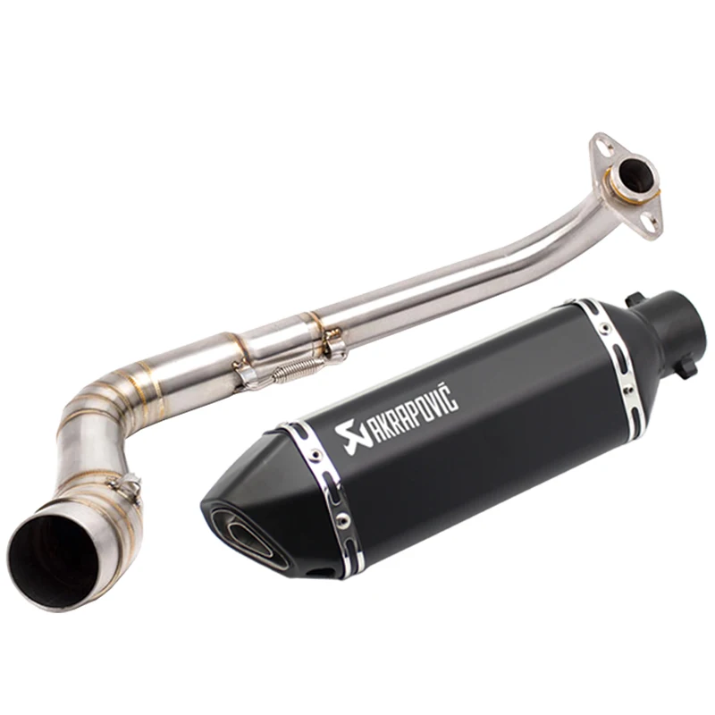 

Popular Nmax125 Nmax155 Motorcycle Exhaust System Link Pipe for Y 2015 2016 2017 Escape Motorbike