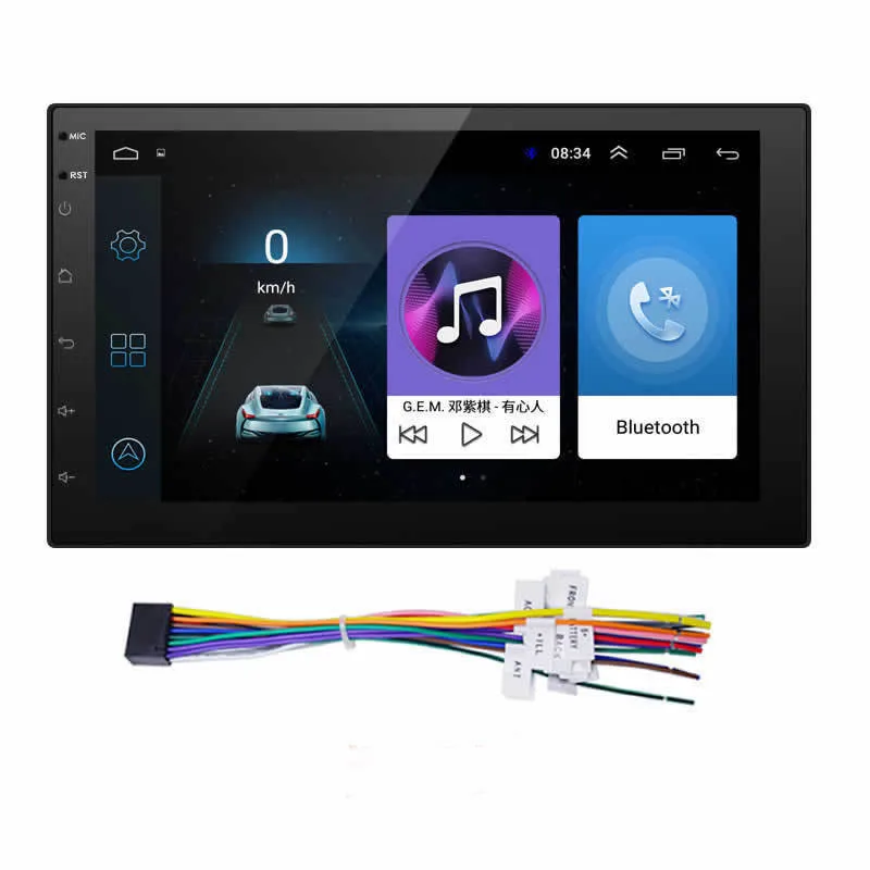 Ectwodvd 7 дюймов 2DIN Android 8 1 автомобильный dvd плеер для Nissan Volkswagen Toyota Honda Kia hyundai