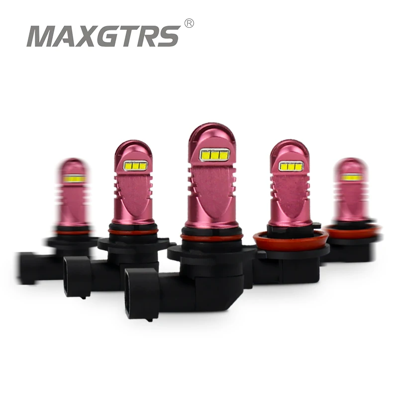 

2x H1 H3 H8 H11 9005 9006 30W CREE Chip Led Bulb 6000K White 4300K Warm White Daytime Running Light Car Fog Lamps DRL
