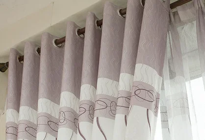 Современный Тюль в полоску для окон, отвесные занавески, ткань для кухонные занавески, для гостиной, спальни, оконные занавески - Цвет: pink cloth curtain