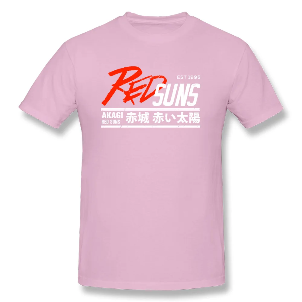 Man New Arrival Tops Shirt Crewneck Thanksgiving Day All Cotton T Shirt Geek Short Sleeve Initial-D-RedSuns-0619 Tee Shirts Initial-D-RedSuns-0619 pink