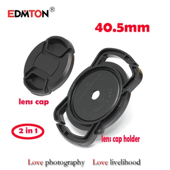 

EDMTON 40.5mm Snap-on Front Lens Cap Cover +lens cap holder keeper for Sony Nex 5R 5T 6 NEX5R NEX-5T NEX-6 A6100 A5100 16-50