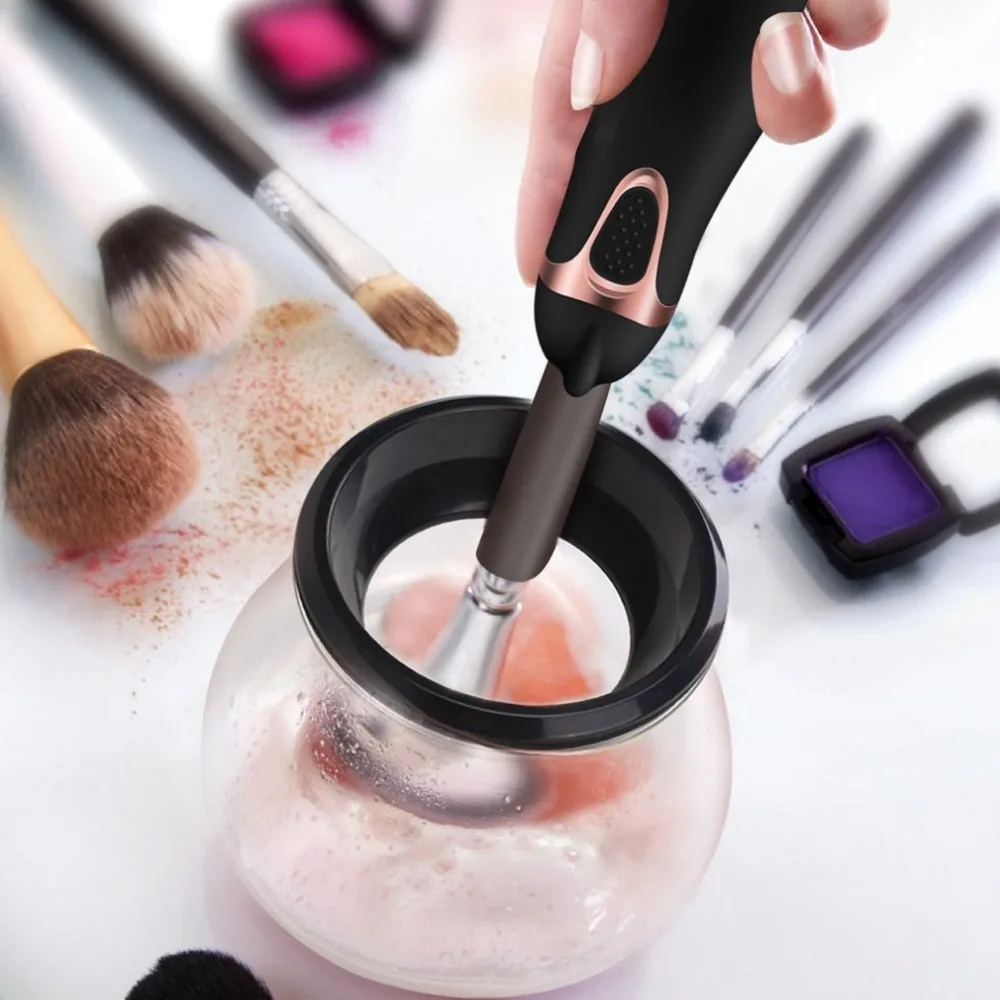 Professional Makeup Brush Cleaner Washing Machine Automatic Rotation 