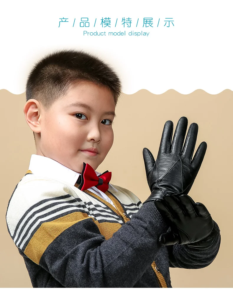 3 Paia Guanti In Pile Per Bambini 8-12 Anni - Morbidi E Caldi Per Inverno - Foto 2