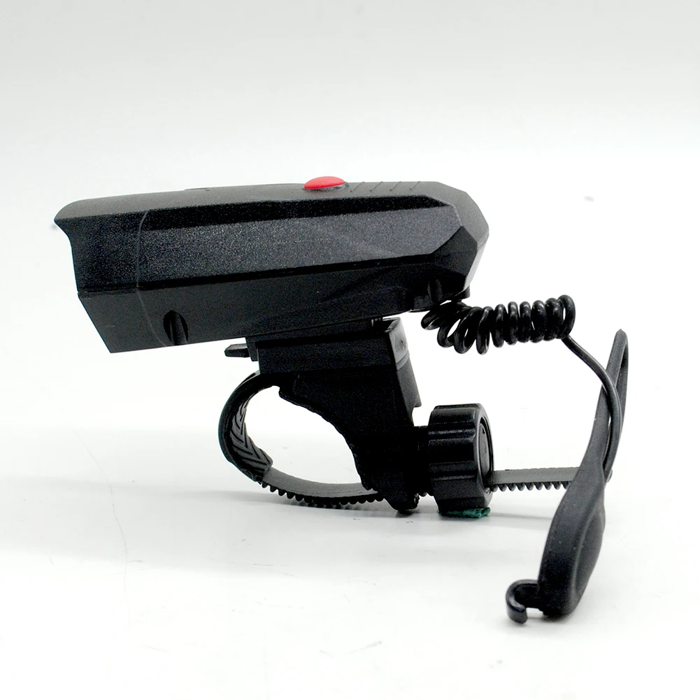 

Bycicle Electronic Hor with Battery ABS Plastic Bike Ring Bell Horn Loud Air Alarm Bell Sound 120db Cycling Horn Safe