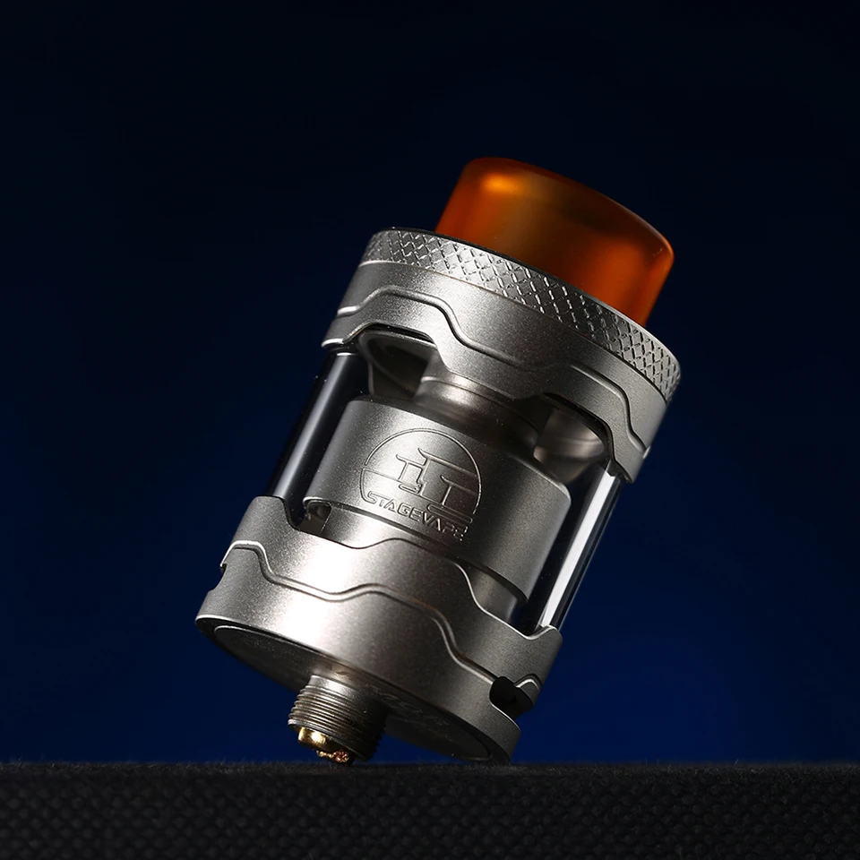 2019 Original StageVape armor RTA 25mm with e-liquid capacity 3ml Single Coil Adjustable bottom airflow tank VS Wotofo Unity RTA (4)