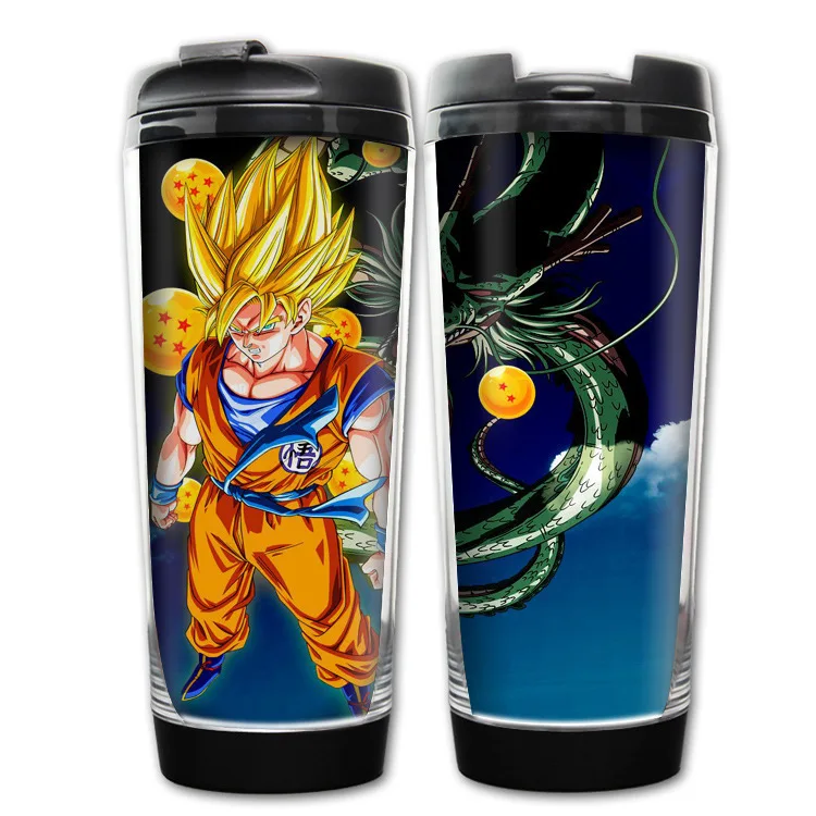 Комикс Dragon Saiyan шар теплоизоляция Вакуумная чашка Kuririn/Gotenks/Uranai нержавеющая сталь