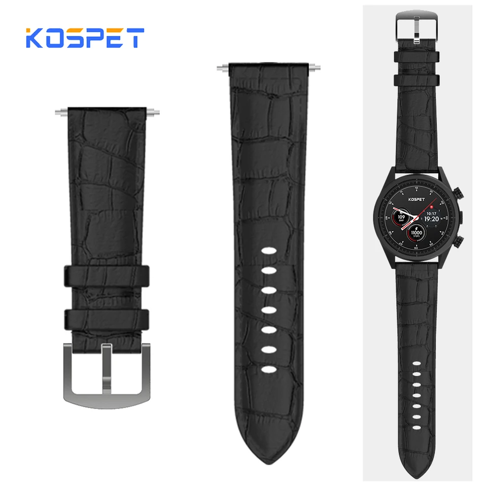 Kospet Hope Leather Watch Band Durable 