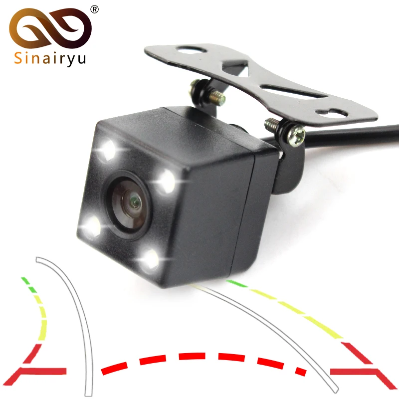 

Sinairyu Auto Parking Assistance Intelligent Trajectory Tracks Rear View Camera Reverse Backup Camera With Variable Parking Line