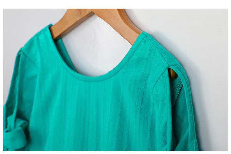 ruffles patchwork little big girl dresses cotton summer 2018 green princess mini kids dresses designs Children Boutique Clothes 5 6 7 8 9 10 11 12 13 14 15 years teenage girls 4 year baby girl dresses  15 years girl dresses (4)