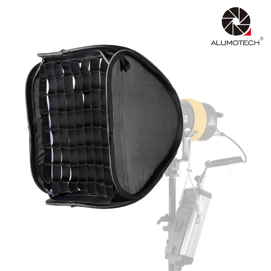 Bowin Speed Ring 40cmX40cm Softbox With Grid For Camera