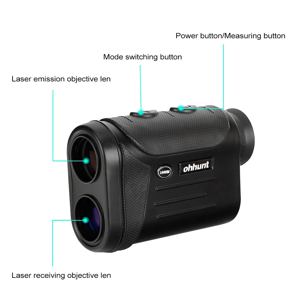 Ohhunt 8X 600 м 800 1500 многофункциональный лазерный дальномер охотничий Монокуляр для