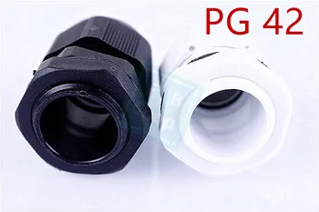 

10pcs/lot PG42 waterproof joint nylon Waterproof Cable Glands Joints