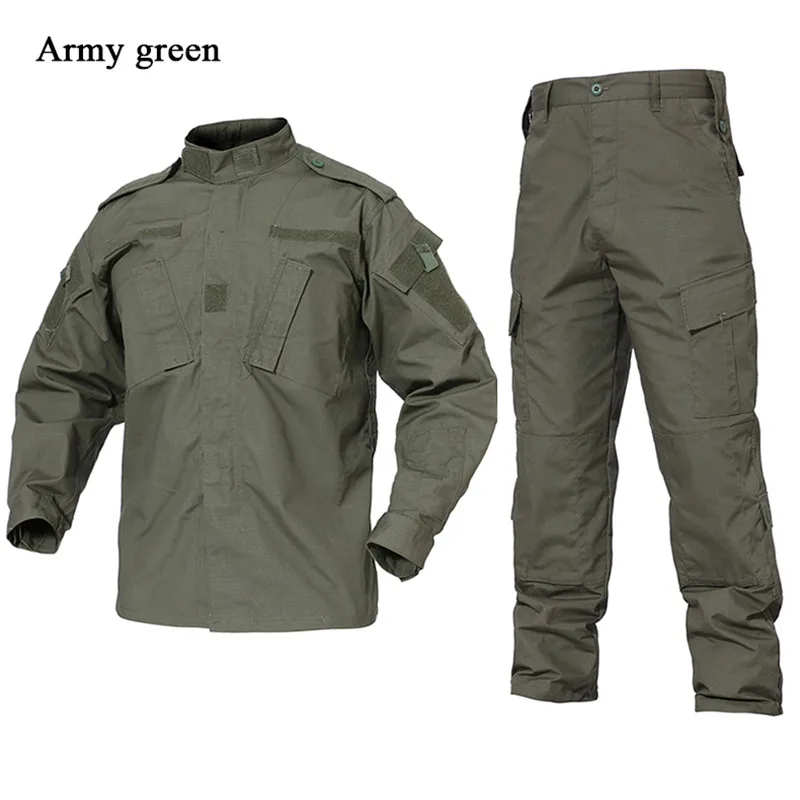 Men Tactical Hunting Uniform Outdoor Tactical Hunting Wear Army Green  Camouflage Aliexpress
